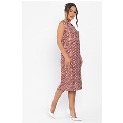 Платье Эвона (оранжевое) П13979-25М
