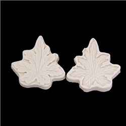 Силиконовый молд - вайнер "Листик №3" 8*8 см