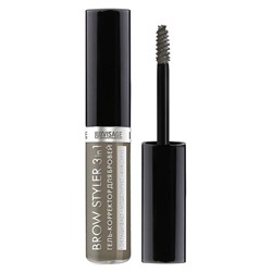 Гель-корректор д/бровей BROW STYLER 3в1  01 латте LuxVisage