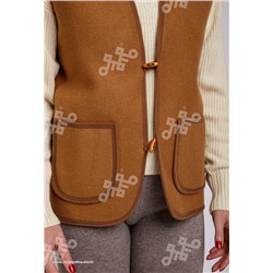 Жилет валяный из верблюжьей шерсти          (арт. 03109), ООО МОНГОЛКА