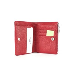Кошелек женский натуральная кожа Cossroll-2206-9951-12,  2отд,  9карм,  бордо 254851