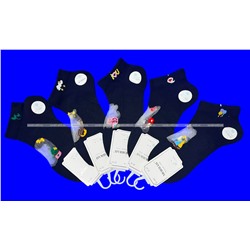MORRAH носки женские укороченные хлопок + капрон арт. 22-205