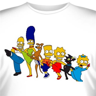 Футболка "Famili Simpson -6"