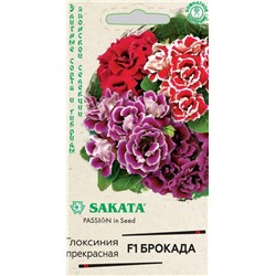 Глоксиния Брокада F1 смесь махровая (Гавр)