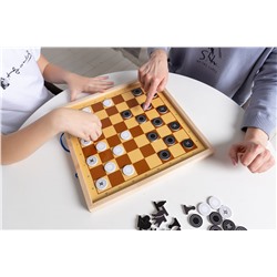 Демонстрационные шахматы и шашки магнитные (мини)