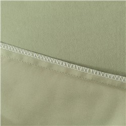 Комплект постельного белья Однотонный Сатин Вышивка CH048