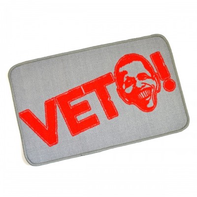 Коврик придверный "Veto Обама"