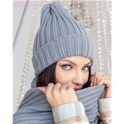 M 1148 S 1148 Комплект женский (колпак+шарф) (56-58)