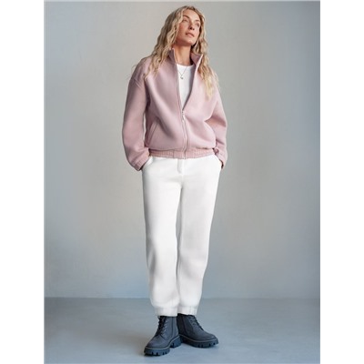 Брюки из премиального футера трехнитки с начесом