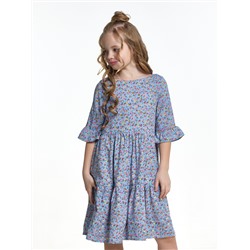 Платье 22-7809 голубой