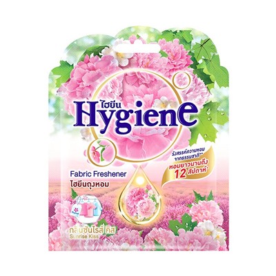 Ароматизатор-саше для белья, шкафа, машины РАССВЕТНЫЙ ПОЦЕЛУЙ Hygiene, 8 гр. Таиланд