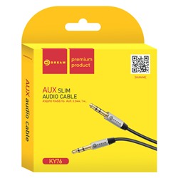 Аудиокабель AUX Dream KY76, 1 м