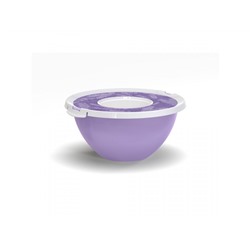 Миска с крышкой 4 л ЛАВАНДА PASTEL