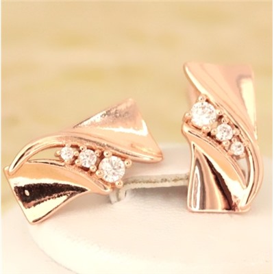 Серьги позолота  H01-12802р