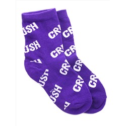 Детские носки 3-5 лет 15-18 см "Краш" Фиолетовые