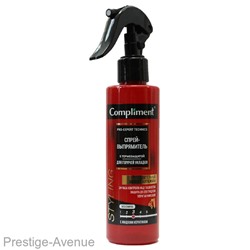 Compliment Pro-expert technics спрей-выпрямитель с термо-защитой для горячей укладки, 200мл