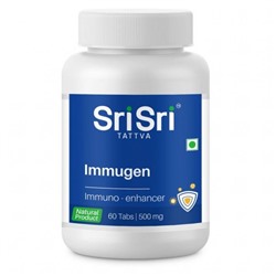 IMMUGEN Immuno-enhancer, Sri Sri Tattva (ИММУДЖЕН усилитель иммунитета, Шри Шри Таттва), 60 таб.