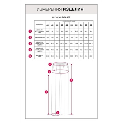 510885 VILATTE Брюки