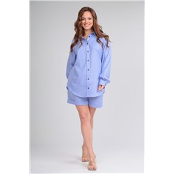 Michel chic 1332 голубой, Шорты,  Рубашка