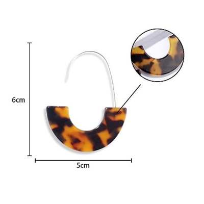 Серьги «Zoo print»