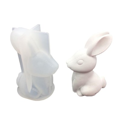 Силиконовый молд 3D «Зайчик»