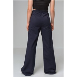 Брюки палаццо из футера для девочки Happyfox