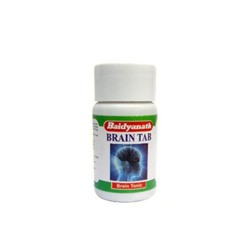 BRAIN TAB, Baidyanath (БРЕЙН ТАБ тоник для мозга, Бадьянатх), 50 таб.