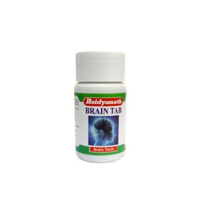 BRAIN TAB, Baidyanath (БРЕЙН ТАБ тоник для мозга, Бадьянатх), 50 таб.
