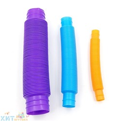 Pop tubes ГИГАНТ 23-70 см диаметр 5 см / Развивающая игрушка антистресс / гофра / поп трубка в ассортименте tubes_GIGA, tubes_GIGA