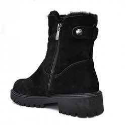 A521 черн Ботинки зима женские (36-41)/6