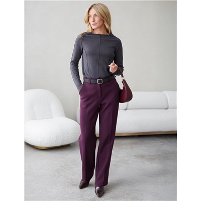 Джемпер тонкой вязки из хлопка с нейлоном