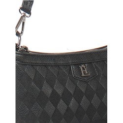 Сумка женская искусственная кожа YDR-2424-5,  1отд+карм/пер,  плечевой ремень,  черный 257534