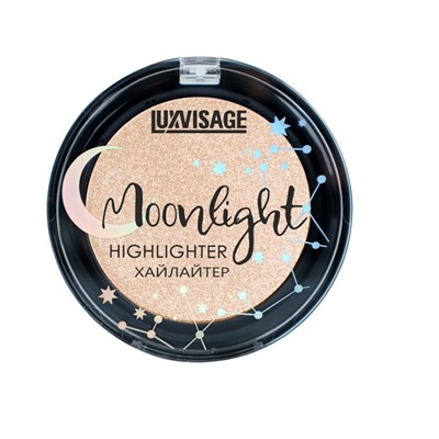 Хайлайтер компактный LUXVISAGE Moonlight т. 02 Beige Glow 4г.