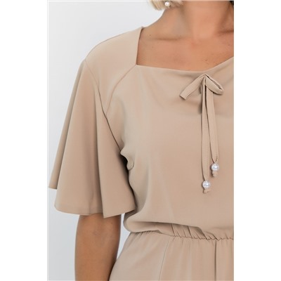 Платье Трепет любви (бежевое) П13917-39М