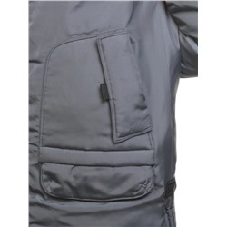 17-23 Пальто зимнее женское (холлофайбер, натуральный мех лисицы) размер M - 44 российский