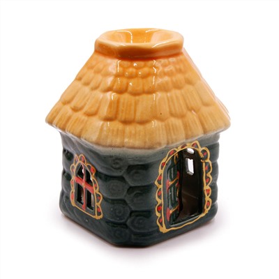 Аромалампа ИЗБА (разные цвета, керамика, 9*12 см.), 1 шт.