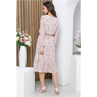 Платье "Фортуна" (пудра) П5658