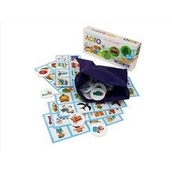 Лото с пластиковыми фишками «Мир вокруг»