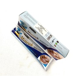 MISWAK Herbal Dental Gel with Black Seeds, Hemani (МИСВАК травяная зубная паста-гель с семенами черного тмина, Хемани), 100 г.