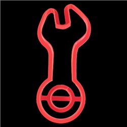 Вырубка для пряника "Гаечный ключ" пластик, 9,5 см