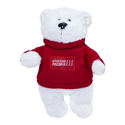 Softoy. Игрушка мягкая Белый медведь  30см 6397