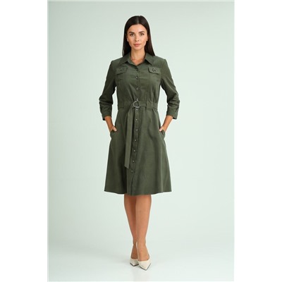 Moda Versal П2343 зеленый, Платье