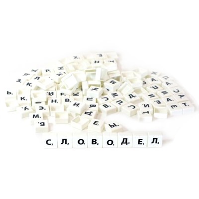 Набор букв для игры «Словодел» 125 фишек