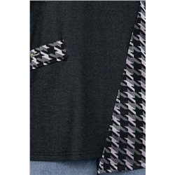 Джемпер Глория (графит/розовый) Б12198-30