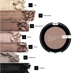 Тени для век "RELOUIS PRO EYESHADOW MATTE"