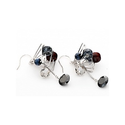 Серьги PR2888 серебро
