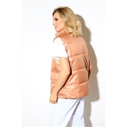 DiLiaFashion 0594 рыжий, Жилет