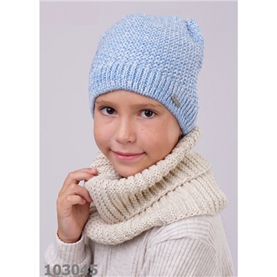 Шапка для девочки 91.001 Цветок