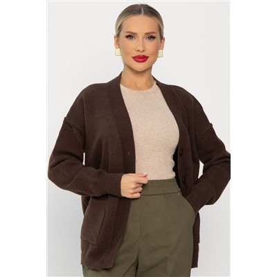 Кардиган Абелия (шоколад) Б14234-20М