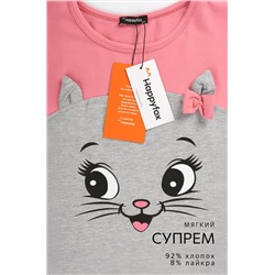 Хлопковое платье для девочки Happyfox